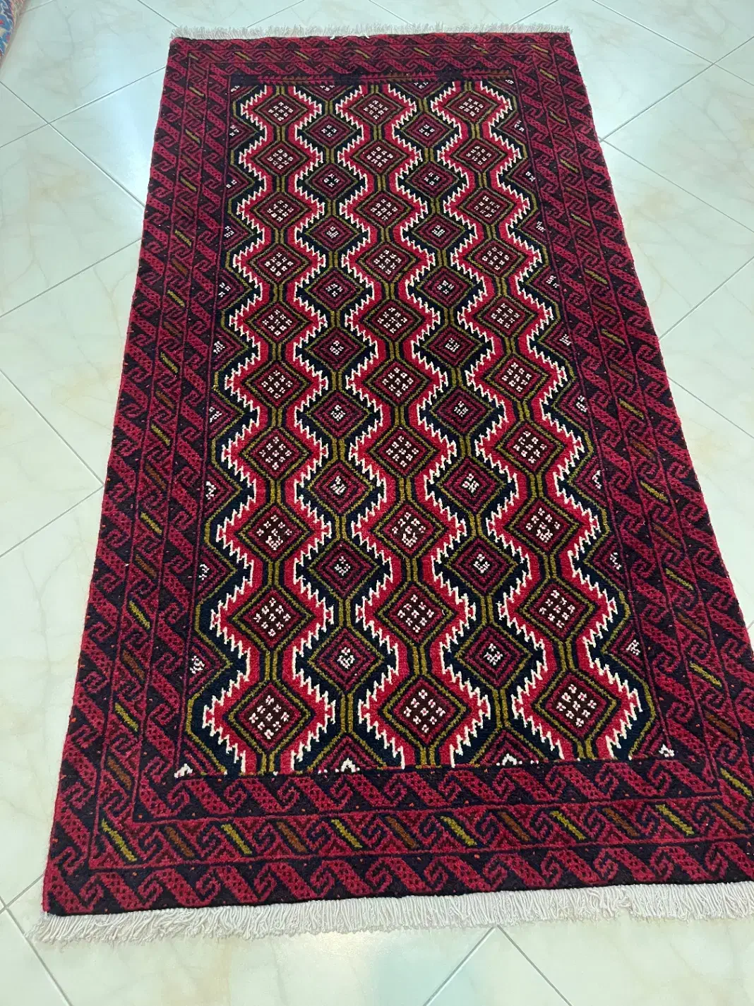 حراج‌ قالیچه های دستبافت ۲ متری عشایری بلوچ|فرش|تهران, مرزداران|دیوار