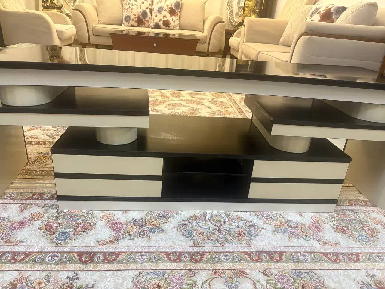 میز تلویزیون  لاکچری تلویزیون نو نو  دو طرف هست|میز تلویزیون|اسفراین, |دیوار
