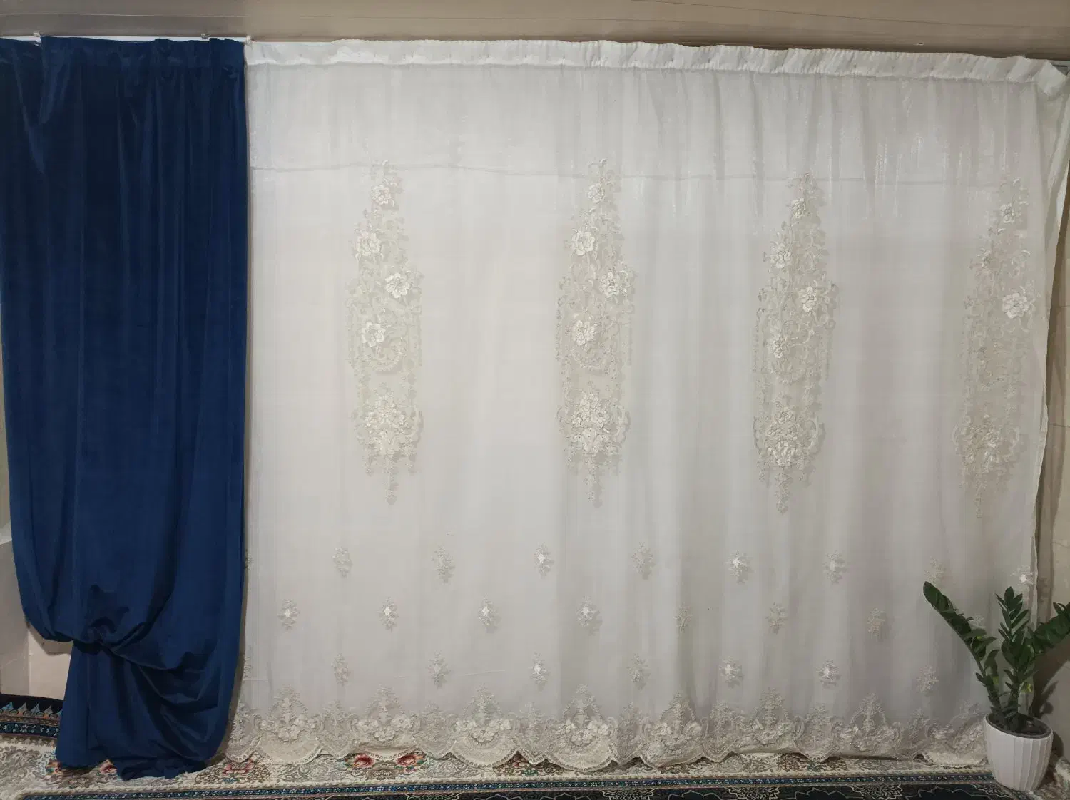 پرده|پرده، رانر، رومیزی|کرج, اسلام‌آباد|دیوار