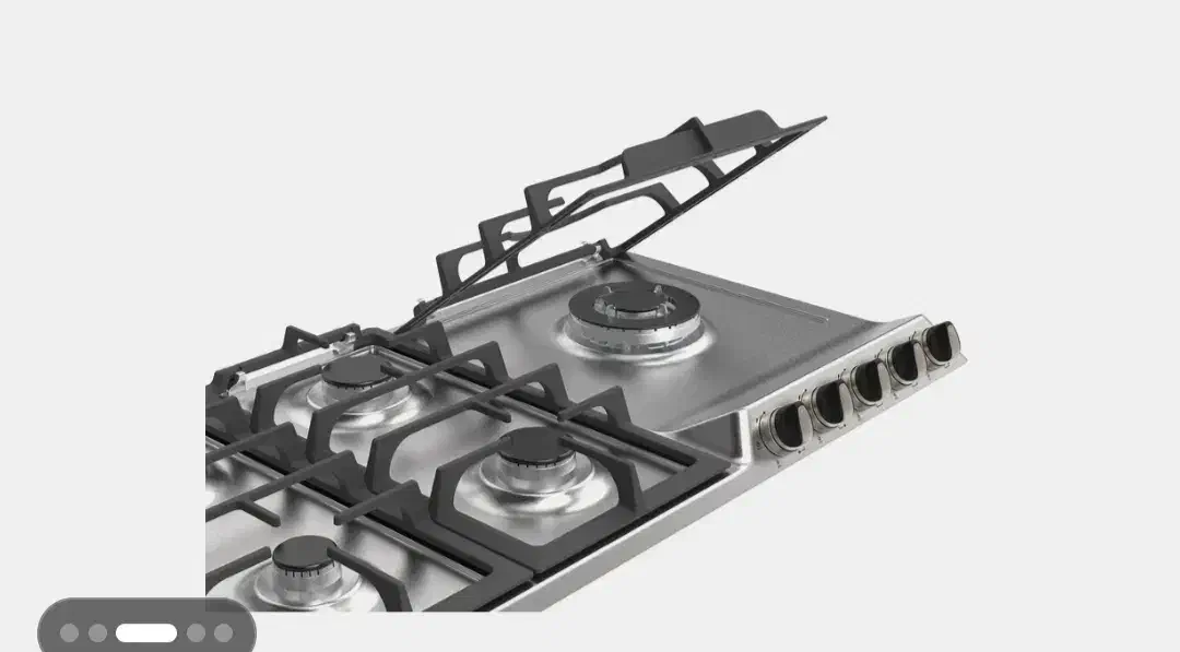 گاز ۵ شعله تو کار استیل آلتون مدل s516 نو و آکبند|اجاق گاز و لوازم برقی پختوپز|شاهینشهر, دهخدا|دیوار