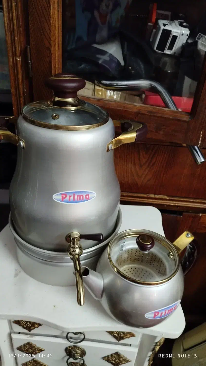 سماور رو گازی|سماور، چای‌ساز، قهوه‌ساز|دزفول, |دیوار