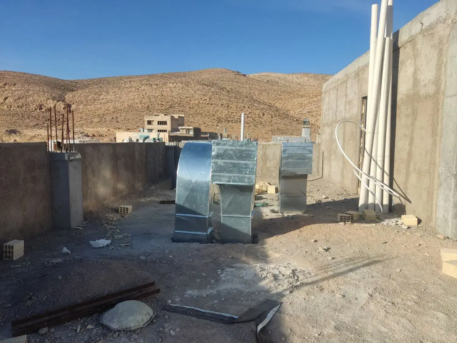 کانال سازی کولر.ابچک فلزی|خدمات پیشه و مهارت|صدرا-فارس, فاز ۱|دیوار