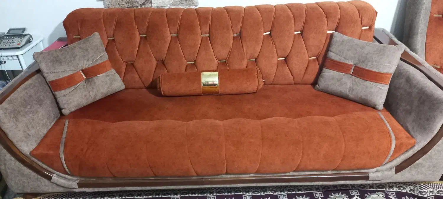 مبلمان۱۰نفره فروشی|مبلمان خانگی و میز عسلی|پاکدشت, پاکدشت (مامازند)|دیوار