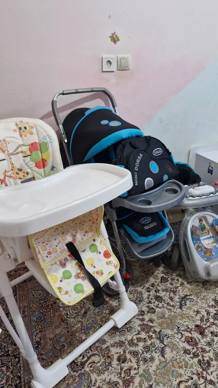 وسایل کودک زیبا و لاکچری|کالسکه و لوازم جانبی|بجنورد, |دیوار