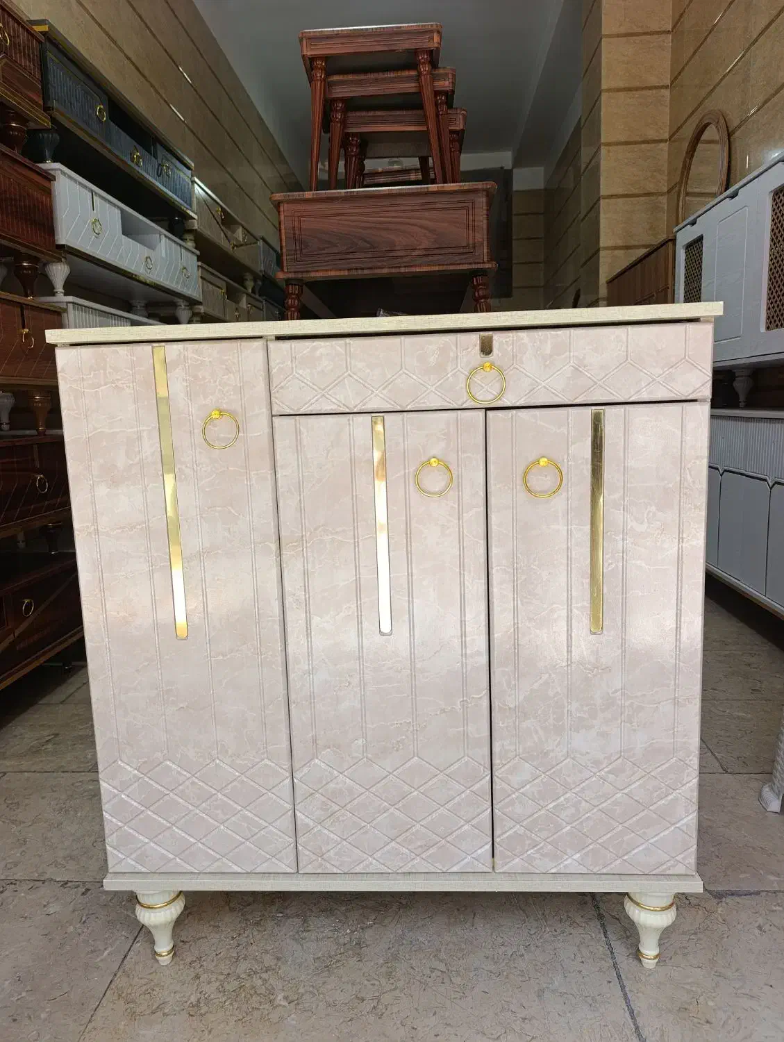 جاکفشی ترکیبی ام دی اف|جاکفشی، کمد، دراور|قدس, شهر‌قدس|دیوار