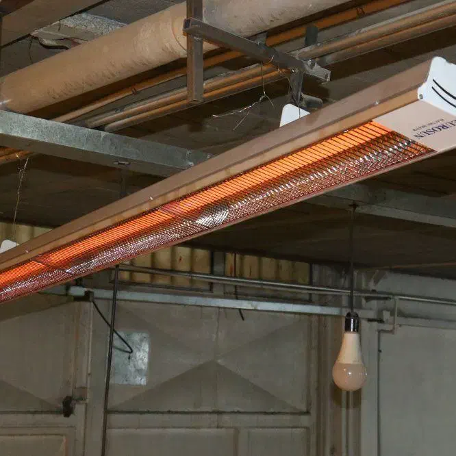 هیتر تابشی 2 متری تک لامپ سقفی برقی گازی|بخاری، هیتر، شومینه|شیراز, اصلاح‌نژاد|دیوار