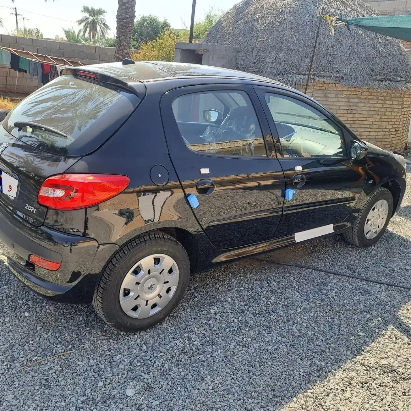 فروش 207 پانا. تیوفایو پلاس رینگ فولادی مشکی|خودرو سواری و وانت|بندرعباس, |دیوار