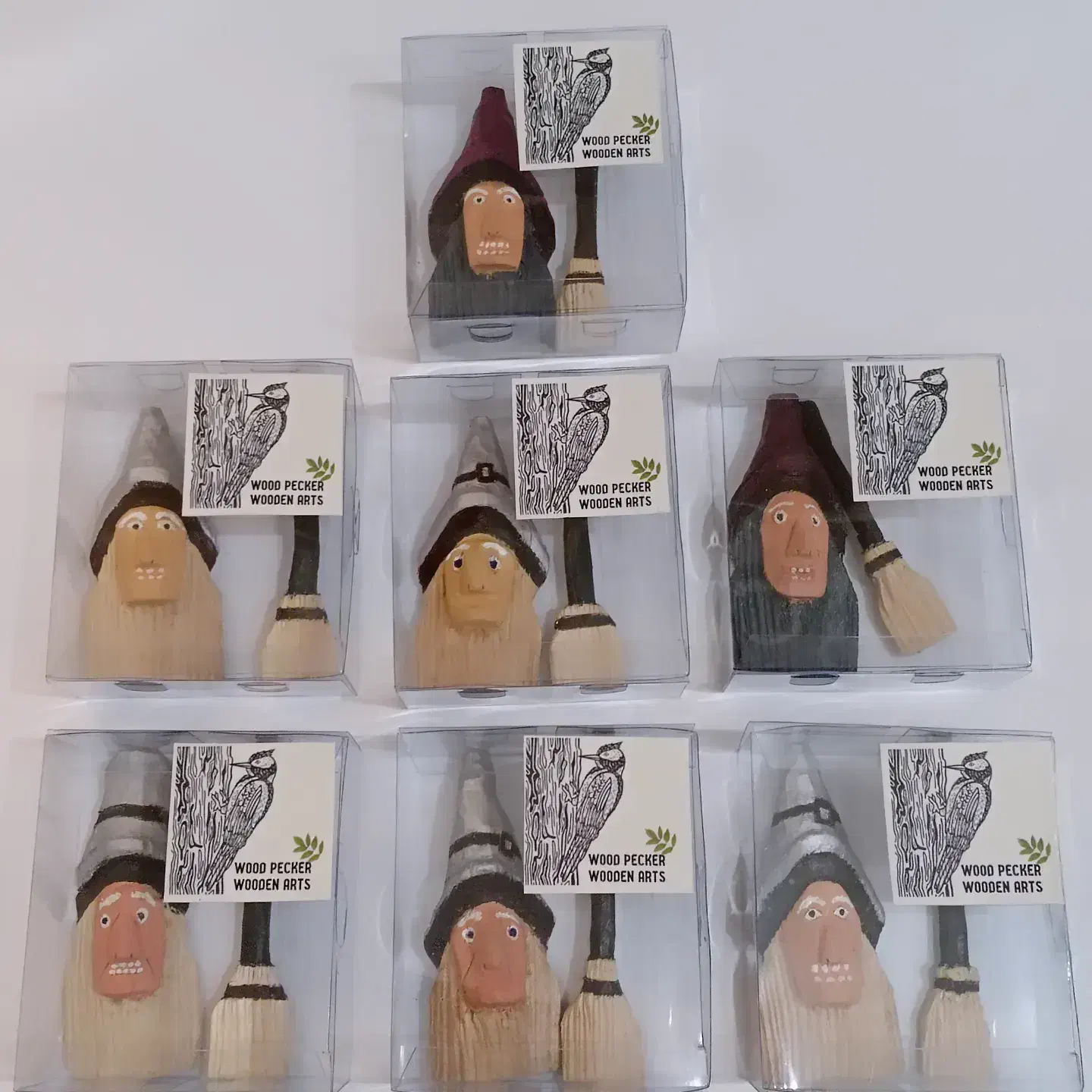 مجسمه چوبی مگنتی هالوین|مجسمه، تندیس، ماکت|نجفآباد, یزدانشهر|دیوار