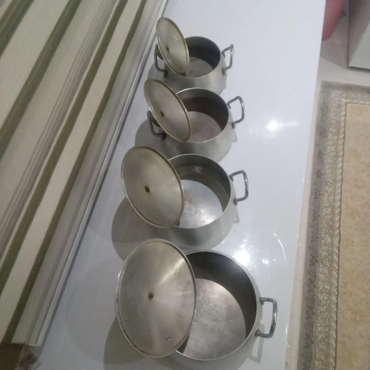 قابلمه 4 عددی|ظروف پختوپز|قروه, |دیوار