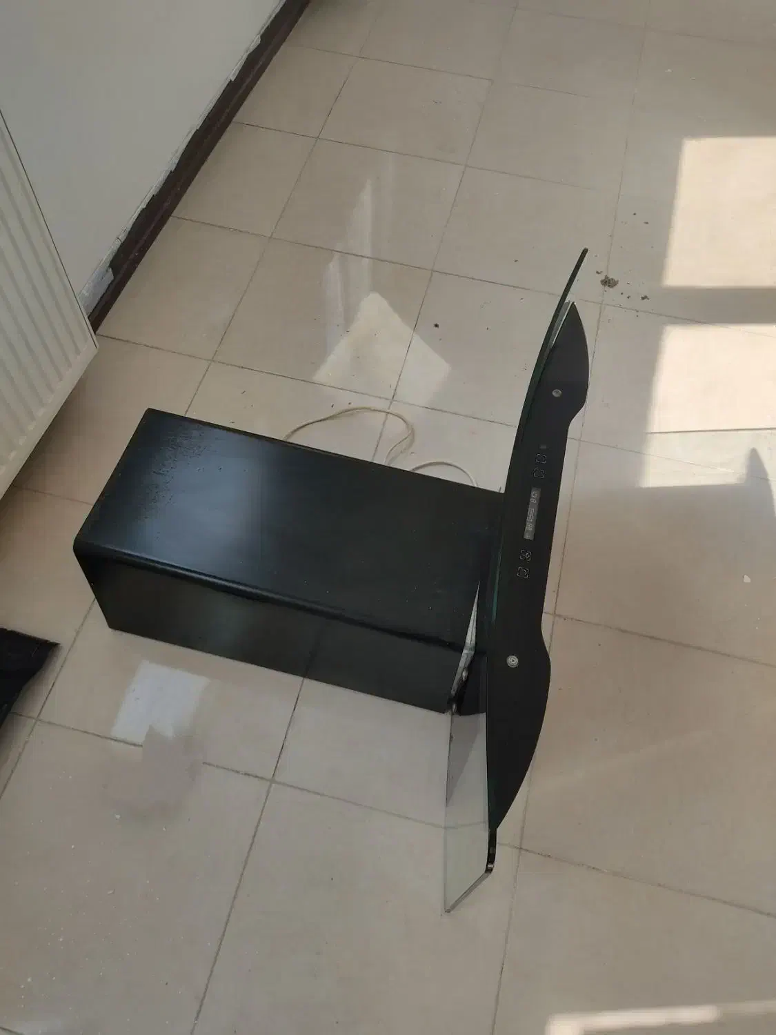 هود شیشه ای شومینه ای درسا (لمسی)|هود|فولادشهر, C2|دیوار