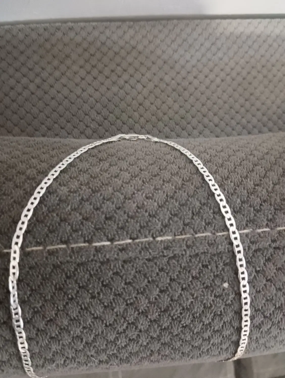 زنجیرفیگارو نقره مردانه|جواهرات|اهواز, حصیرآباد|دیوار