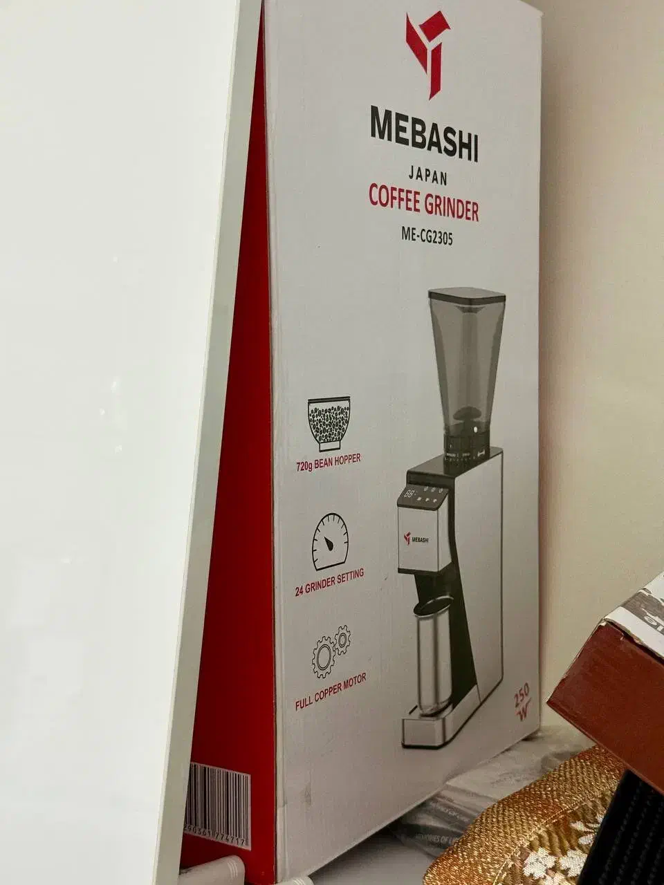آسیاب قهوه صنعتی مباشی ژاپن مدل ۲۳۰۵ یک ماه کار|خردکن، آسیاب، غذاساز|گنبد کاووس, |دیوار