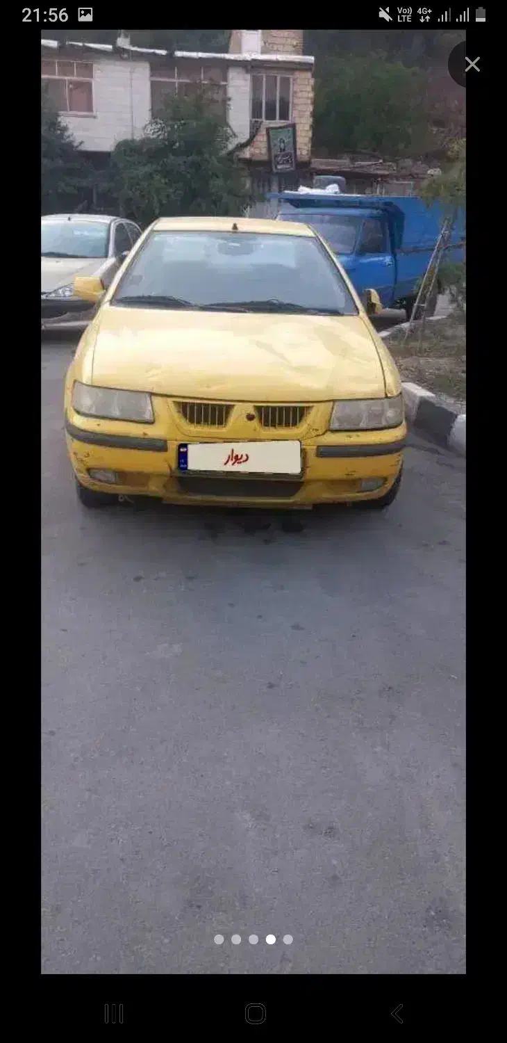 سمند تاکسی عمومی (گردشی) مدل ۸۵|خودرو سواری و وانت|شمشک, |دیوار