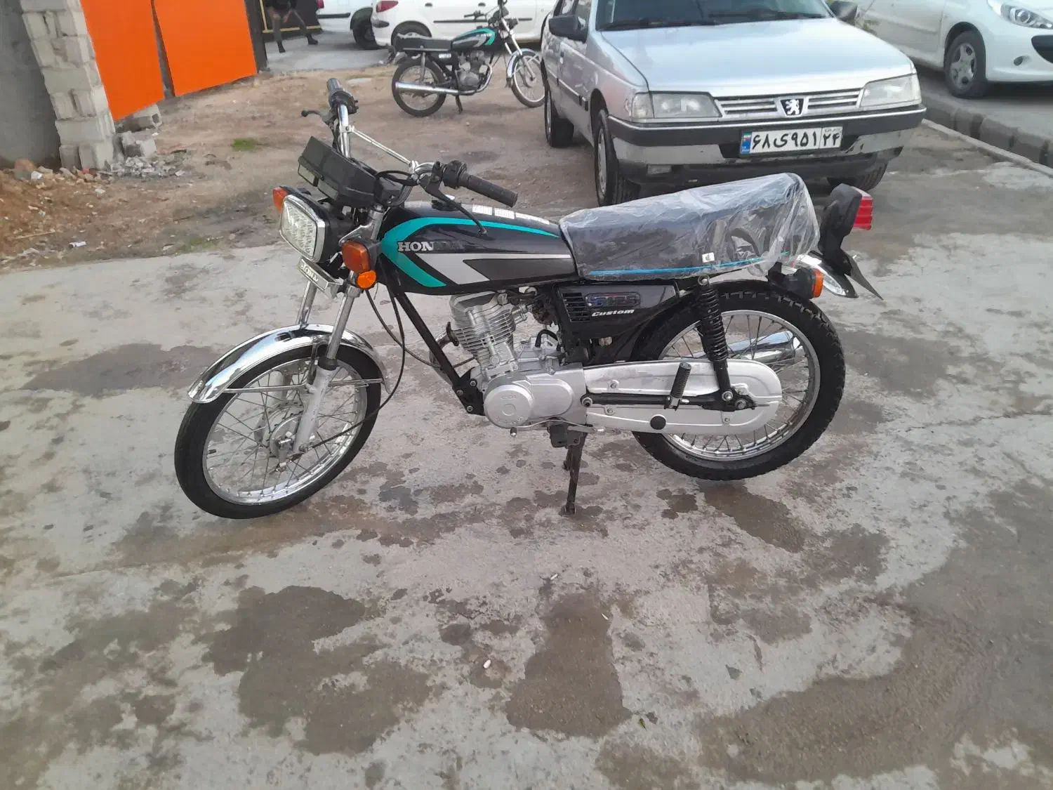 موتور پلاک ملی 125|موتورسیکلت|ایذه, |دیوار