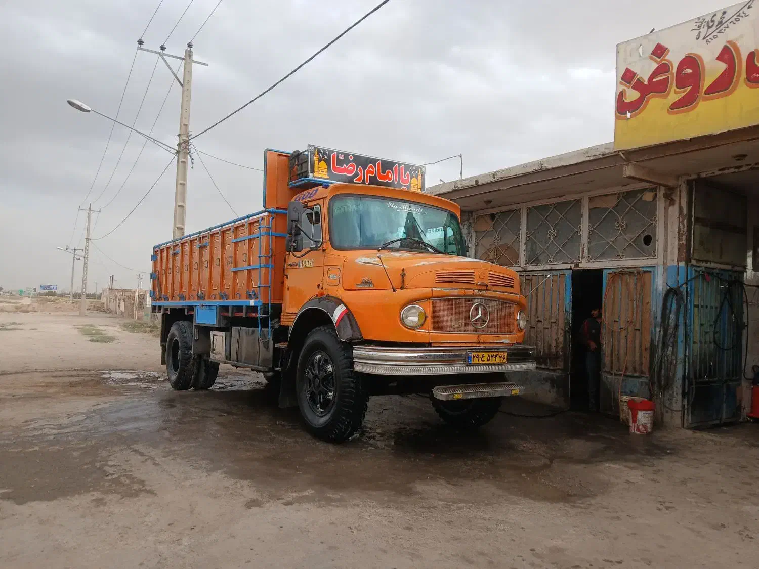 تک باری شاسی مشکی|خودرو سنگین|مشهد, رباط طرق|دیوار