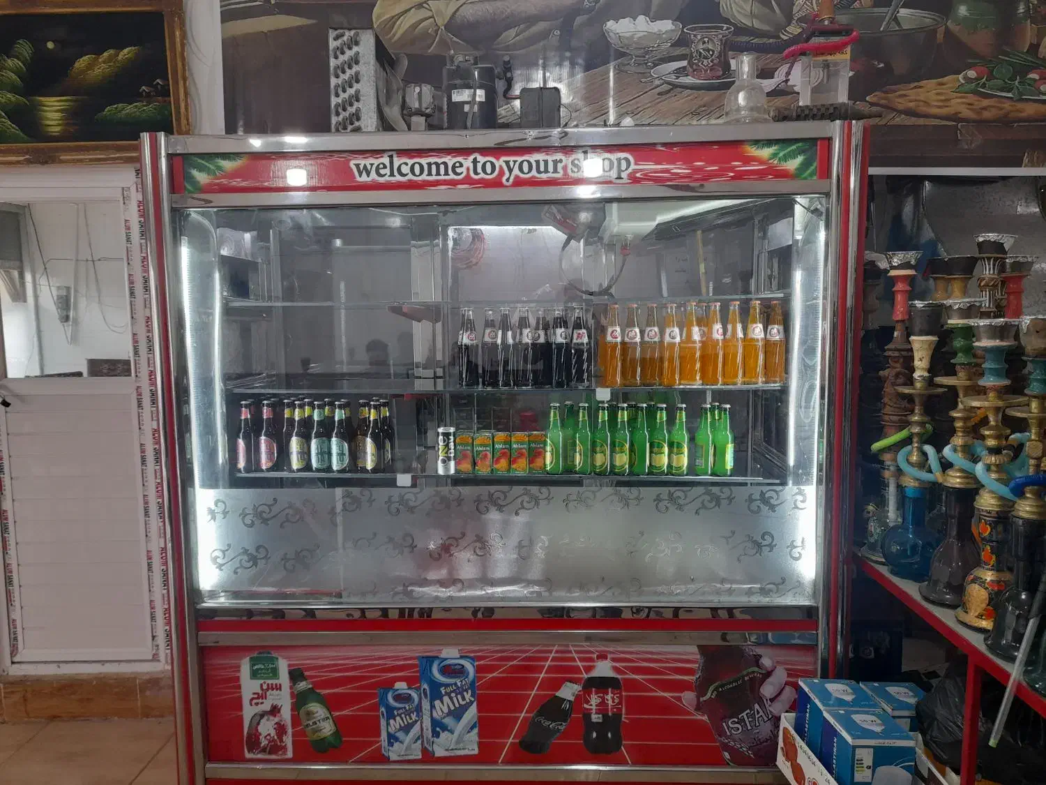 یخجال ویترینی شیش درب|فروشگاه و مغازه|مراغه, |دیوار