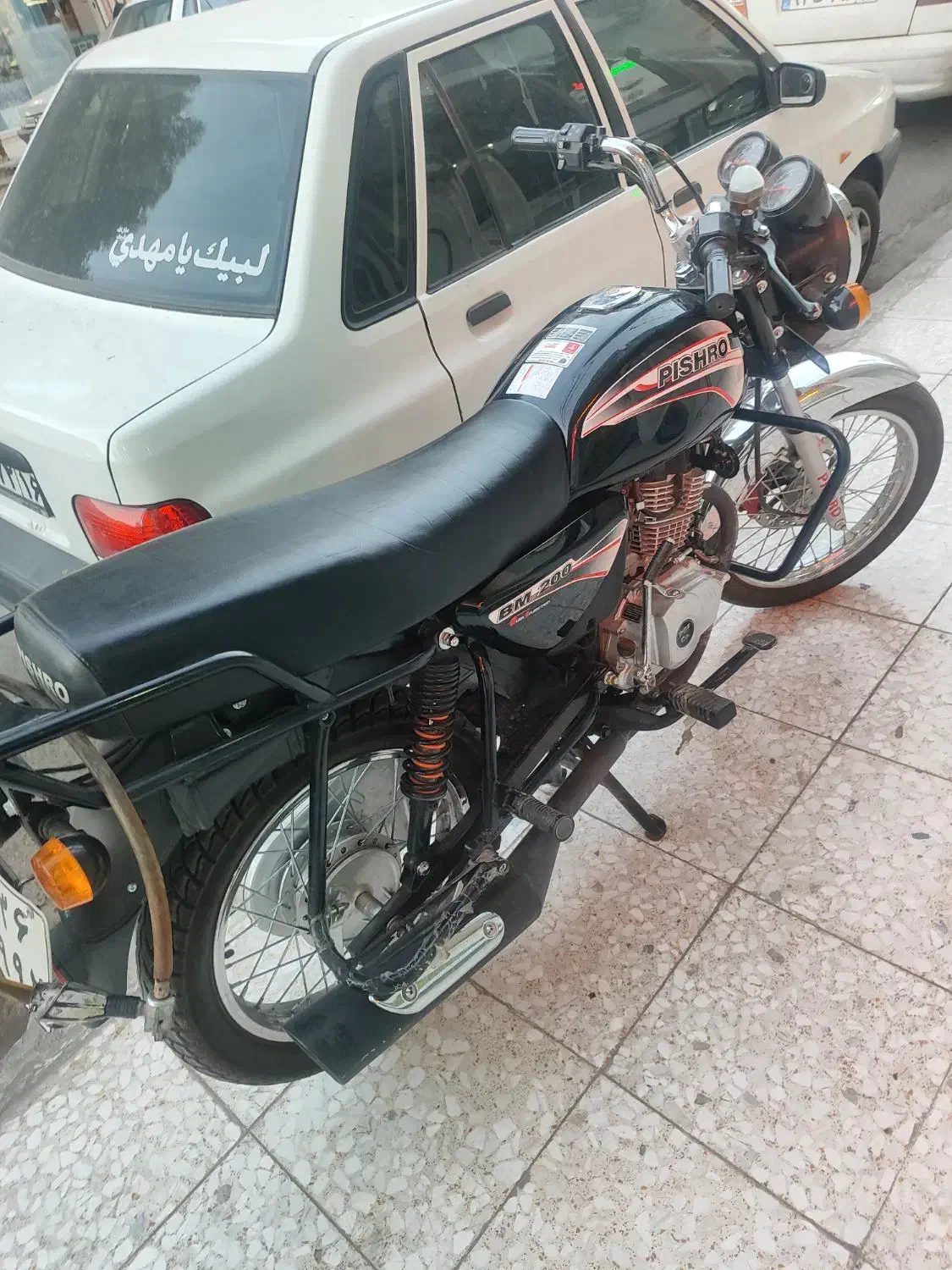 باکسر پیشرو ۲۰۰ مدل ۱۴۰۲ کم کار در حد|موتورسیکلت|قم, تعویض پلاک|دیوار