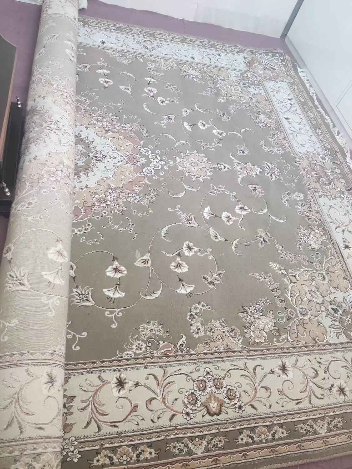 یک جفت قالی زمینه گردویی|فرش|بهمن صغاد, |دیوار