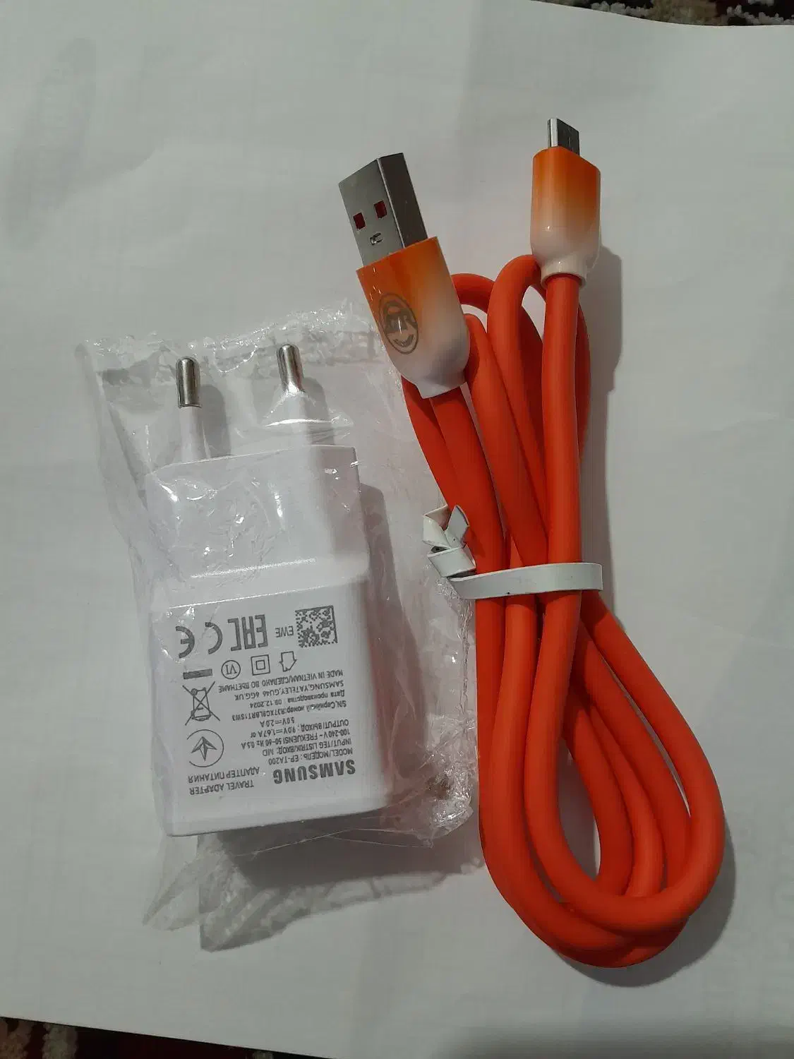 شارژر نو می باشد|لوازم جانبی موبایل و تبلت|رامهرمز, |دیوار