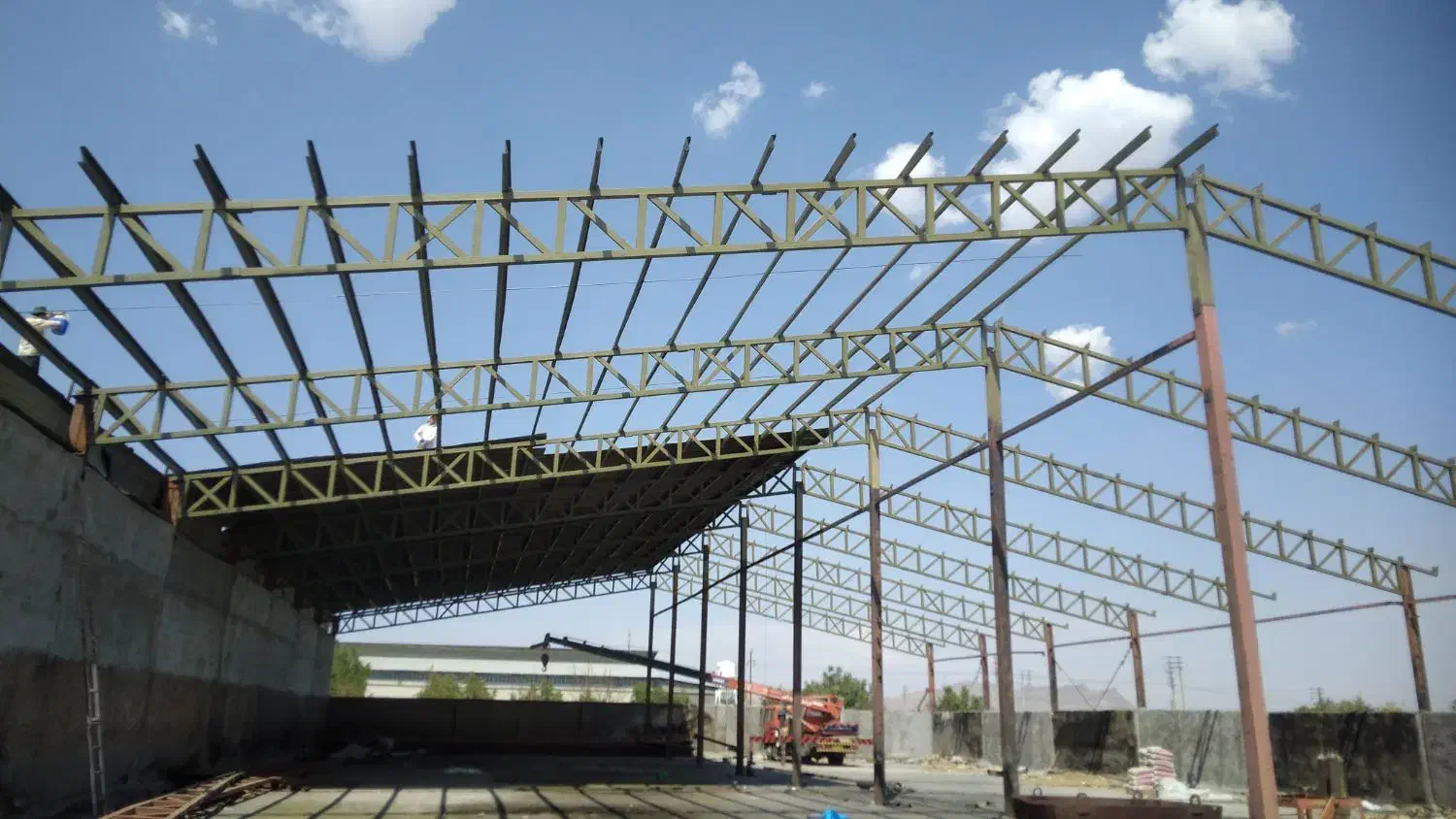 جوشکاری وارماتور بندی کف ۰|خدمات پیشه و مهارت|ابهر, |دیوار