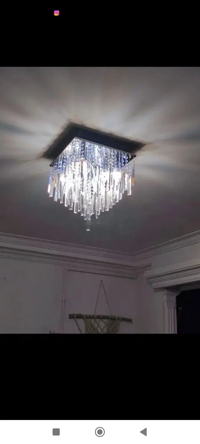لوستر بسیار زیبا|لوستر و چراغ آویز|گرگان, |دیوار