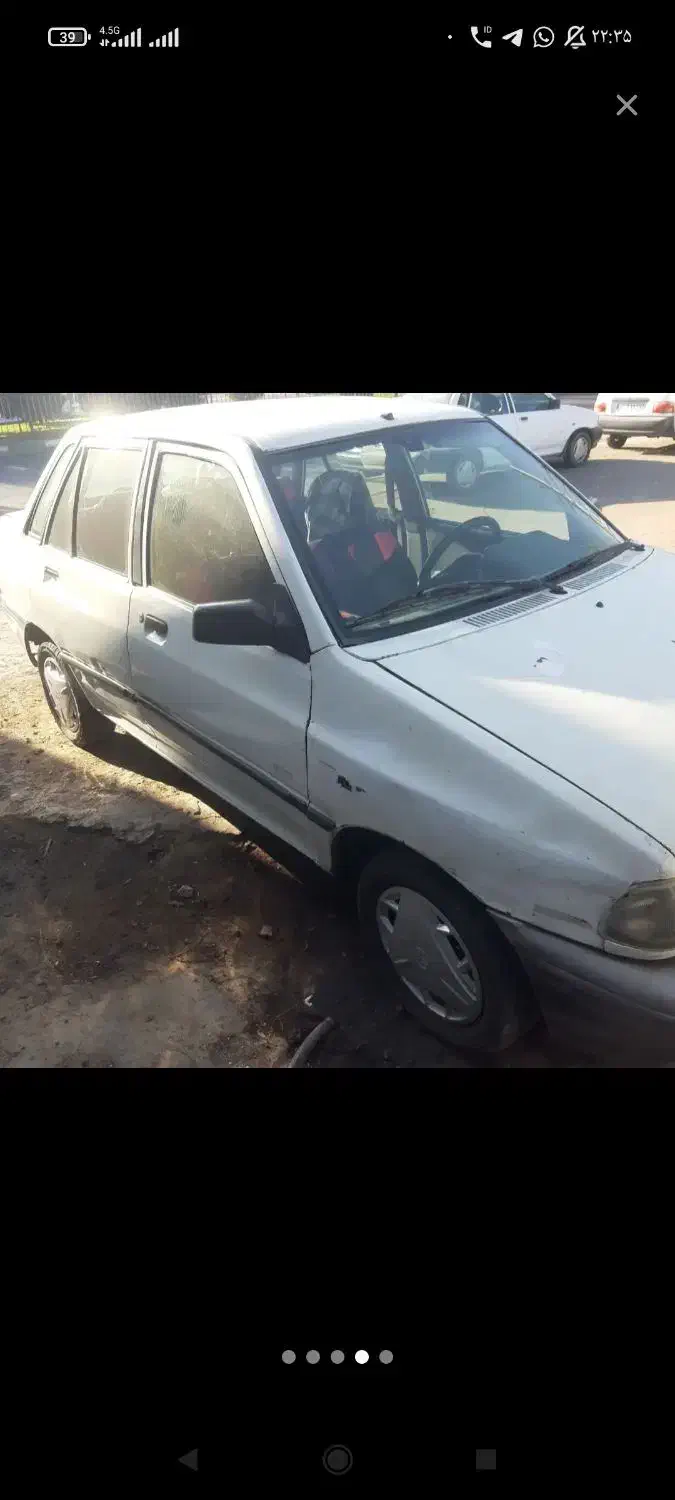 پراید مدل 82 سفید|خودرو سواری و وانت|قنوات, |دیوار