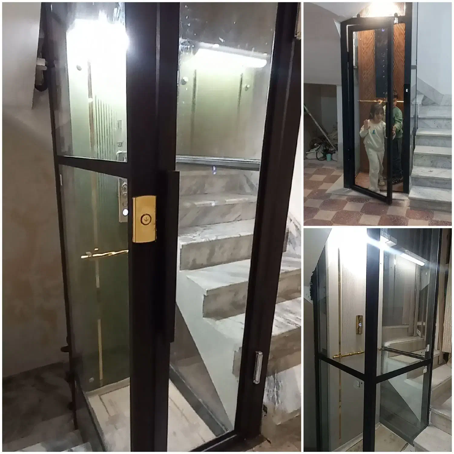 بالابر و  آسانسور و هوم لیفت شیشه ای بین چشم پله|خدمات پیشه و مهارت|مشهد, سید رضی|دیوار