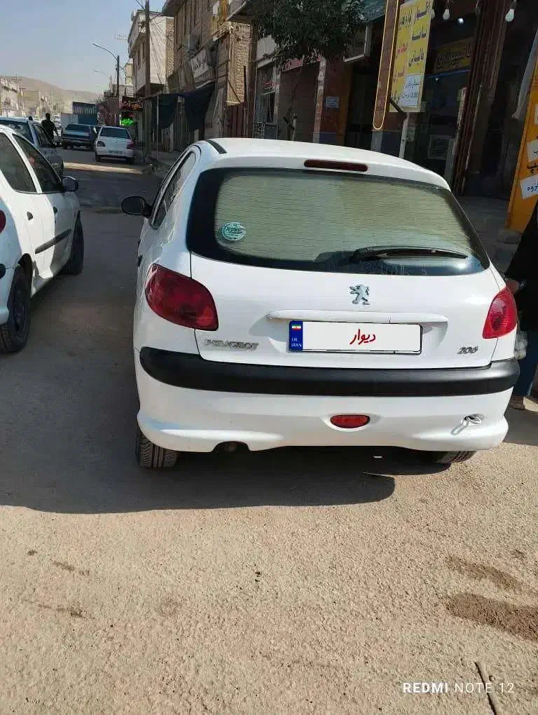 فروش پژو 206 تیپ2 مدل99|خودرو سواری و وانت|شیراز, میانرود|دیوار