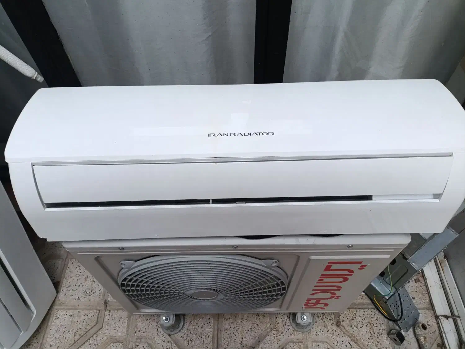 کولرگازی ۱۲۰۰۰ ایران رادیاتور  دوسال کارکرد|کولر گازی و فن‌کوئل|مشهد, کوشش|دیوار