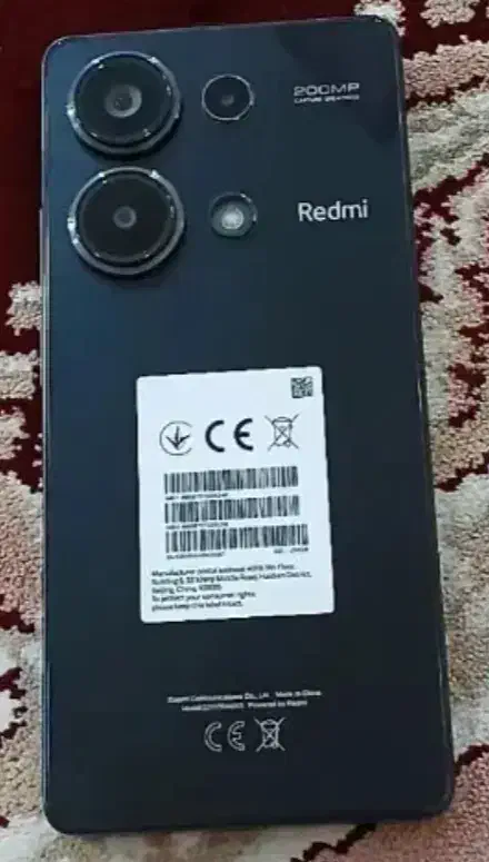 نوت 13 پرو شیامی فقط معاوضه با آنرx9c|موبایل|ری, حمزه‌آباد|دیوار