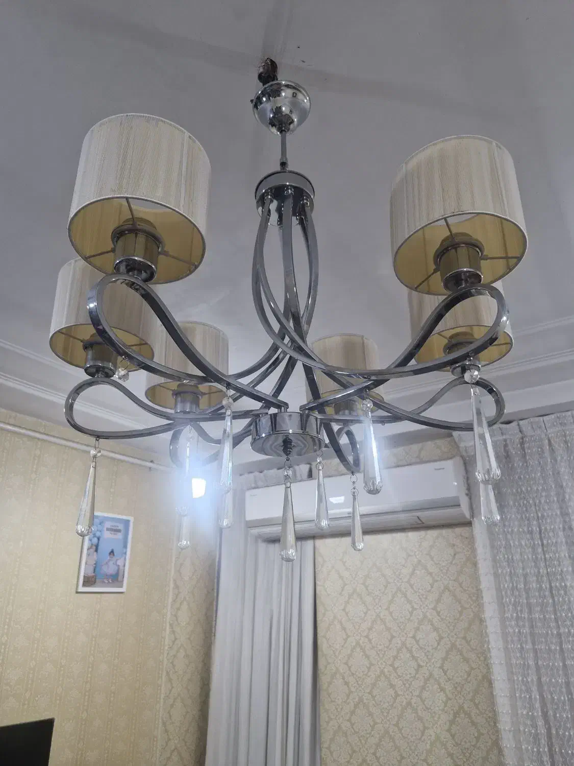 لوستر|لوستر و چراغ آویز|اهواز, سپیدار|دیوار