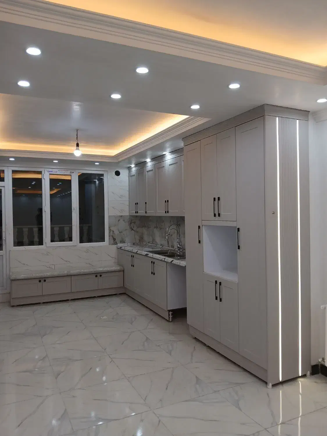 کابینت وکمددیواری حسینی|آب‌چکان و نظم‌دهنده ظروف|نسیم‌شهر, |دیوار