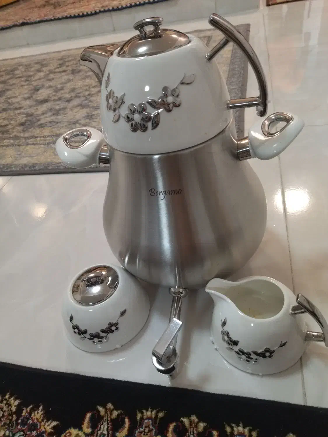 کتری و قوری نو|قوری، کتری، قهوه‌ساز دستی|مشکین‌دشت, |دیوار