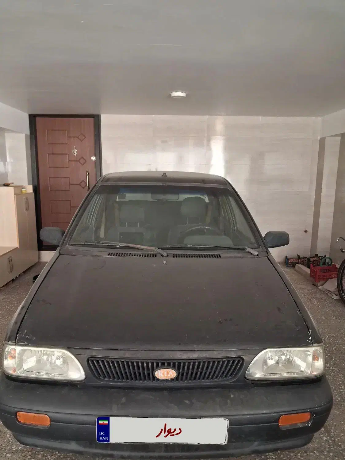 پراید مشکی ۸۶ کم کار|خودرو سواری و وانت|یزد, |دیوار