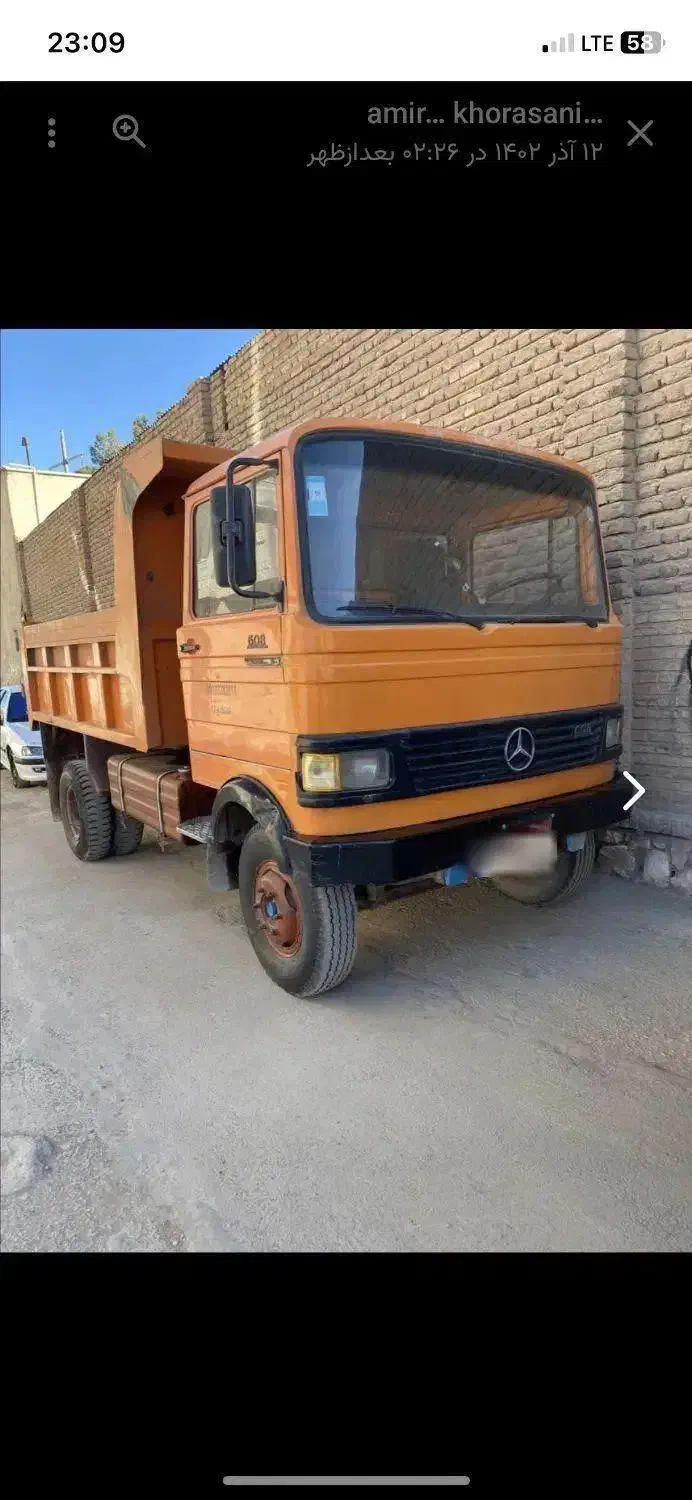 خاور ۶۰۸ کمپرسی|خودرو سنگین|کرمان, |دیوار