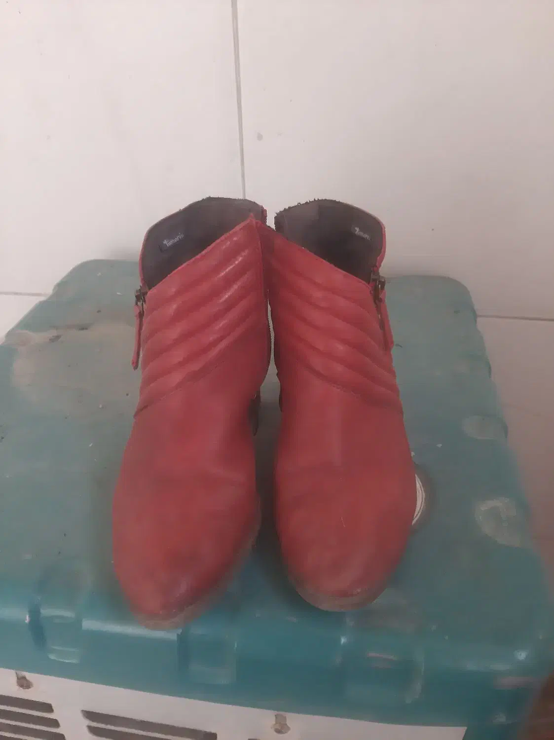 نیم بوت چرم|کیف، کفش، کمربند|همدان, |دیوار