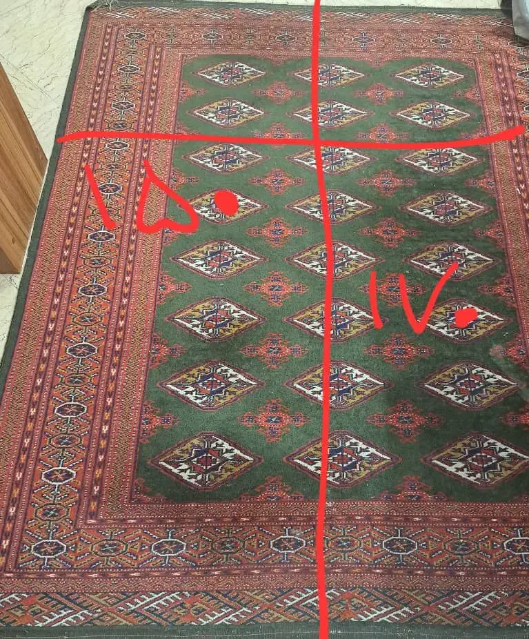 قالیچه دستباف ترکمن|فرش|تهران, پاسداران|دیوار