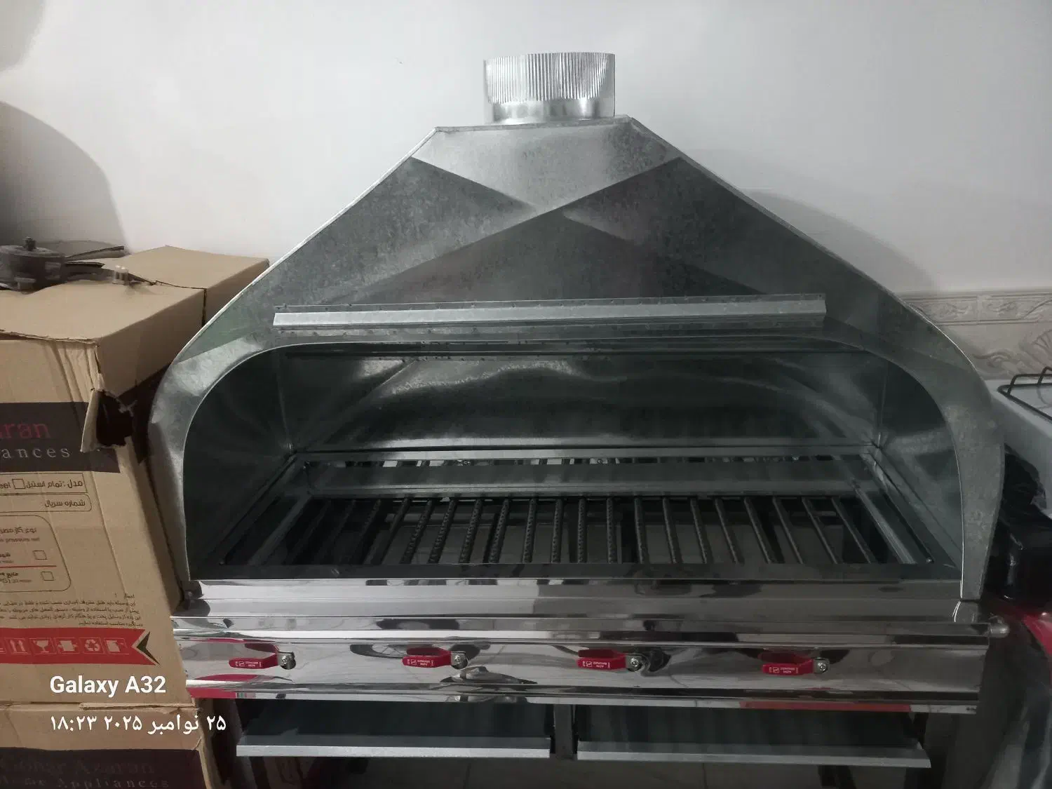 کبابپز هوددار ۲۰ شعله|اجاق گاز و لوازم برقی پخت‌وپز|تبریز, |دیوار