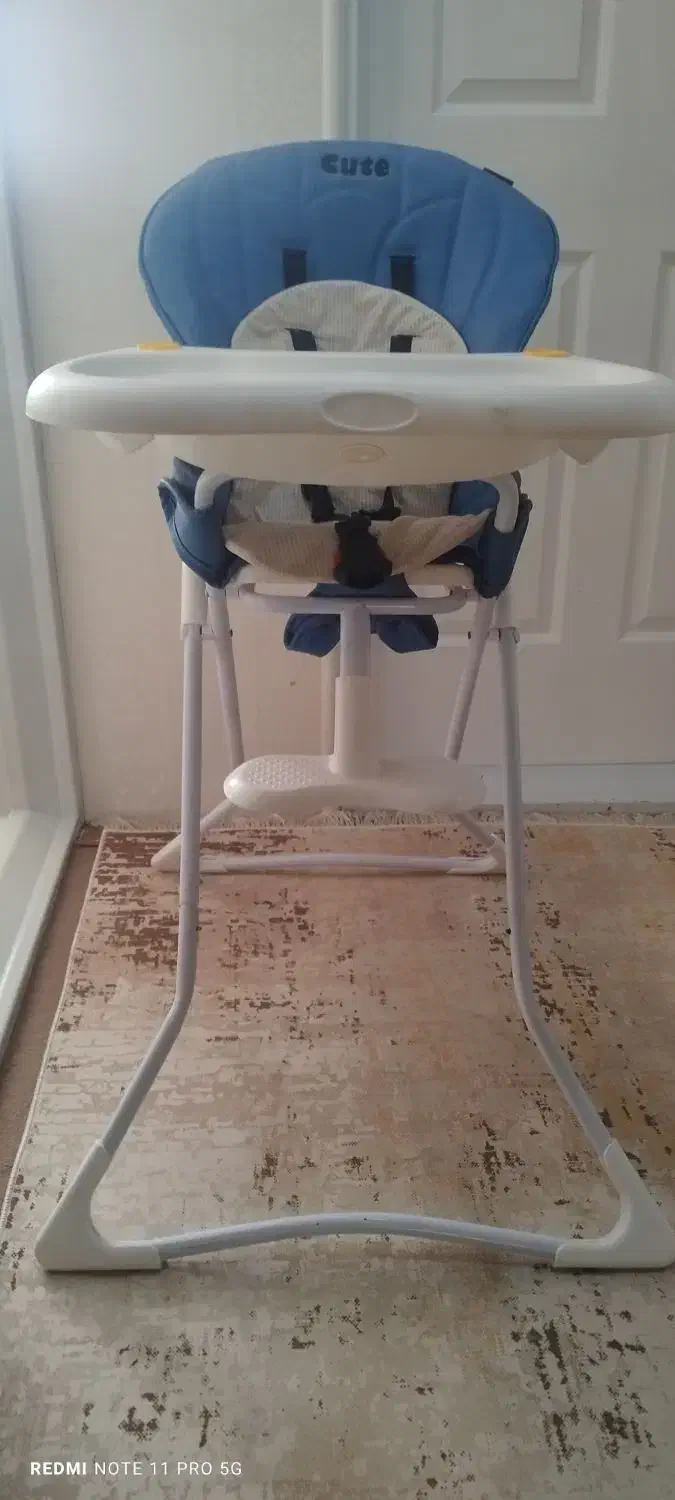 صندلی غذای کودک دلیجان، نو و تمیز|اسباب و اثاث بچه|اردبیل, |دیوار