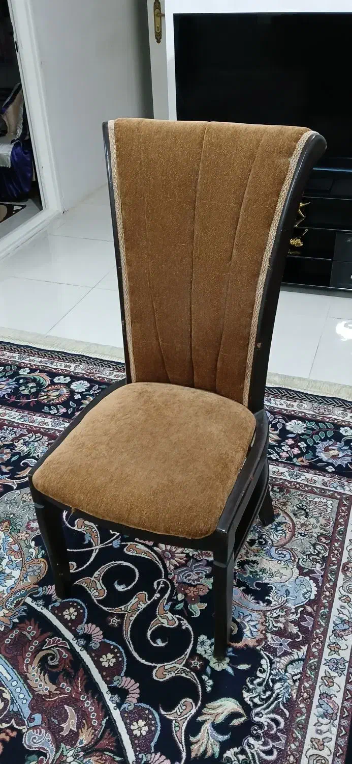 میز ناهارخوری چهار نفره|میز و صندلی غذاخوری|کردکوی, |دیوار