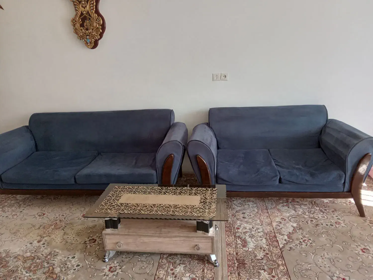 مبل ۷نفره فروشی|مبلمان خانگی و میز عسلی|کبودرآهنگ, |دیوار