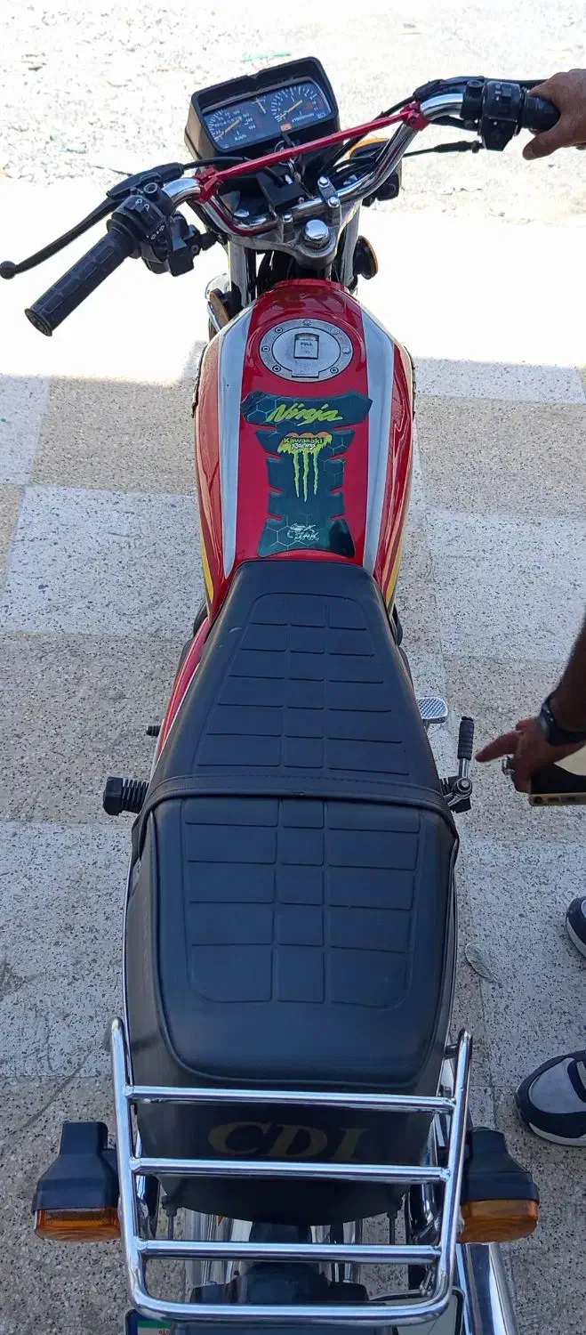 موتور پرواز مدل 402مدارک کامل همه چیز سالم|موتورسیکلت|میناب, |دیوار