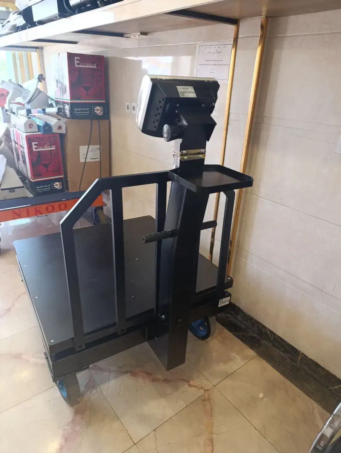 باسکول 1/5تنی چرخدار محک قابلیت اتصال به چاپگر|ماشینآلات صنعتی|پاکدشت, پاکدشت (مامازند)|دیوار