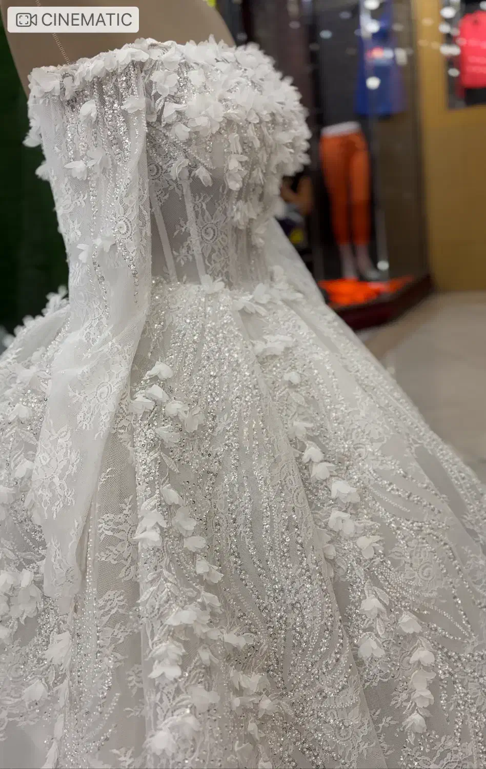 لباس عروس ژورنالی تمام دانتل|لباس|همدان, |دیوار