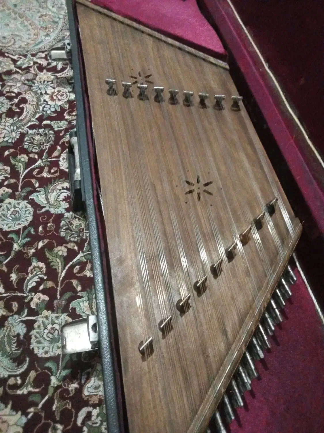 سنتورقدیمی کوک خوشصدا بی مهرحرفه ای|سازهای سنتی|کهک, |دیوار