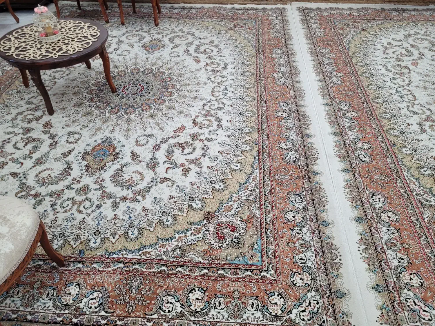 ۴ تخته فرش ۱۲ متری نو آک|فرش|خرم‌آباد, |دیوار