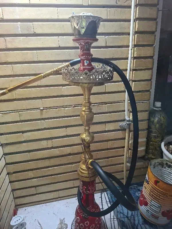 قلیان برنجی و چوبی|کلکسیون و سرگرمی|اسلام‌شهر, شهرک مفیدی|دیوار