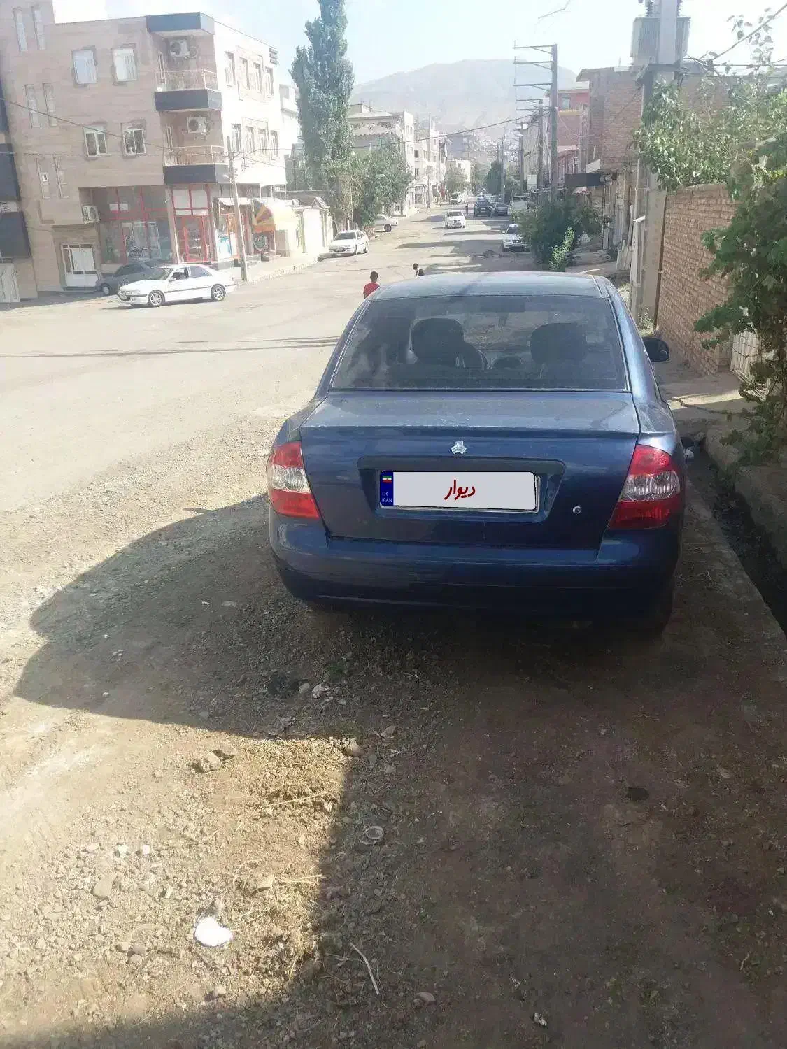 تیبا صندوقدار آبی مدل 93 م|خودرو سواری و وانت|اردبیل, |دیوار