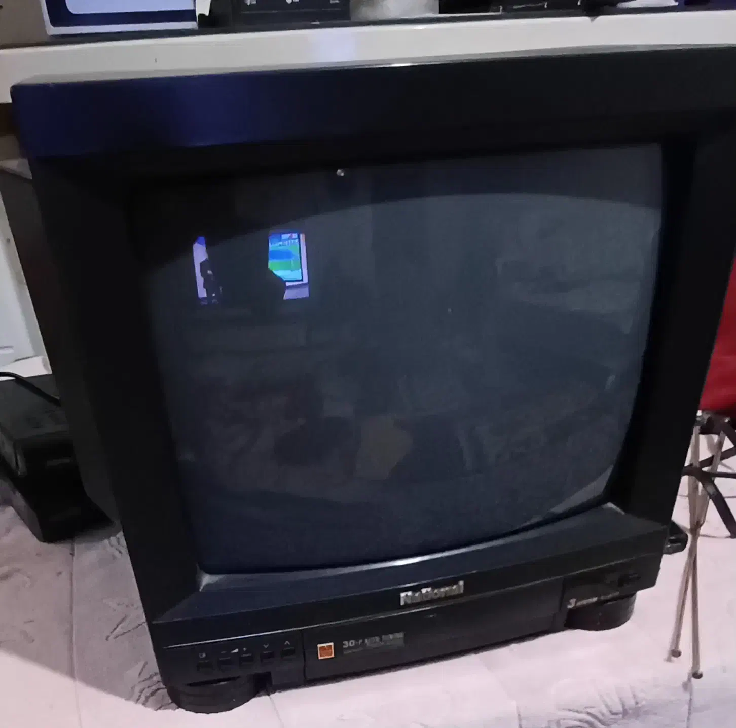 تلویزیون ۱۴ اینچ ناسیونال|تلویزیون و پروژکتور|تهران, هفت چنار|دیوار