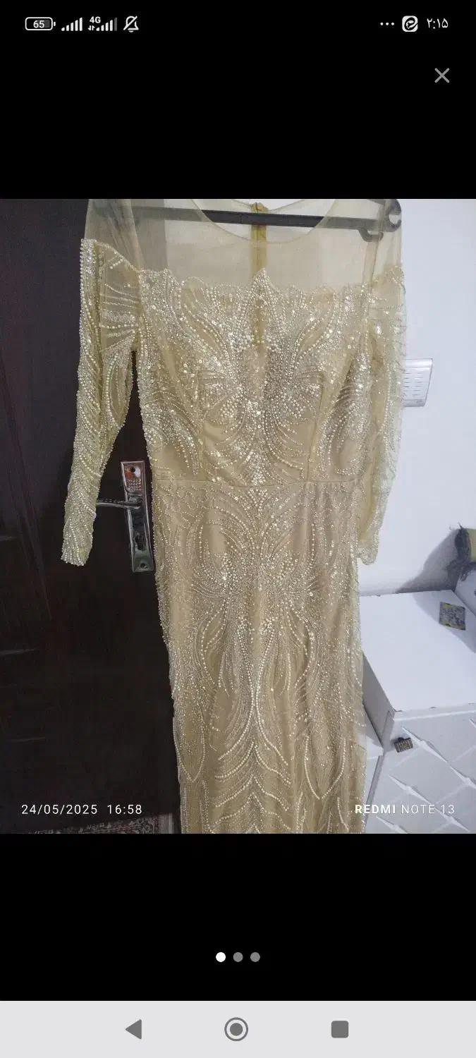 لباس مجلسی سایز ۴۰ ۴۲|لباس|قرچک, قشلاق جیتو|دیوار